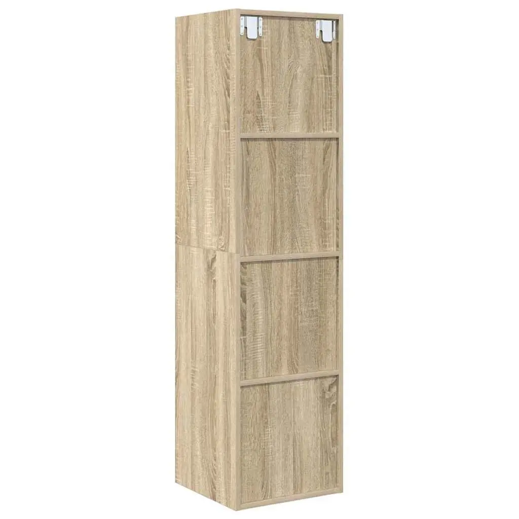 Wall-mounted TV Cabinet Vertical Horizontal Mount Storage Organiser 4