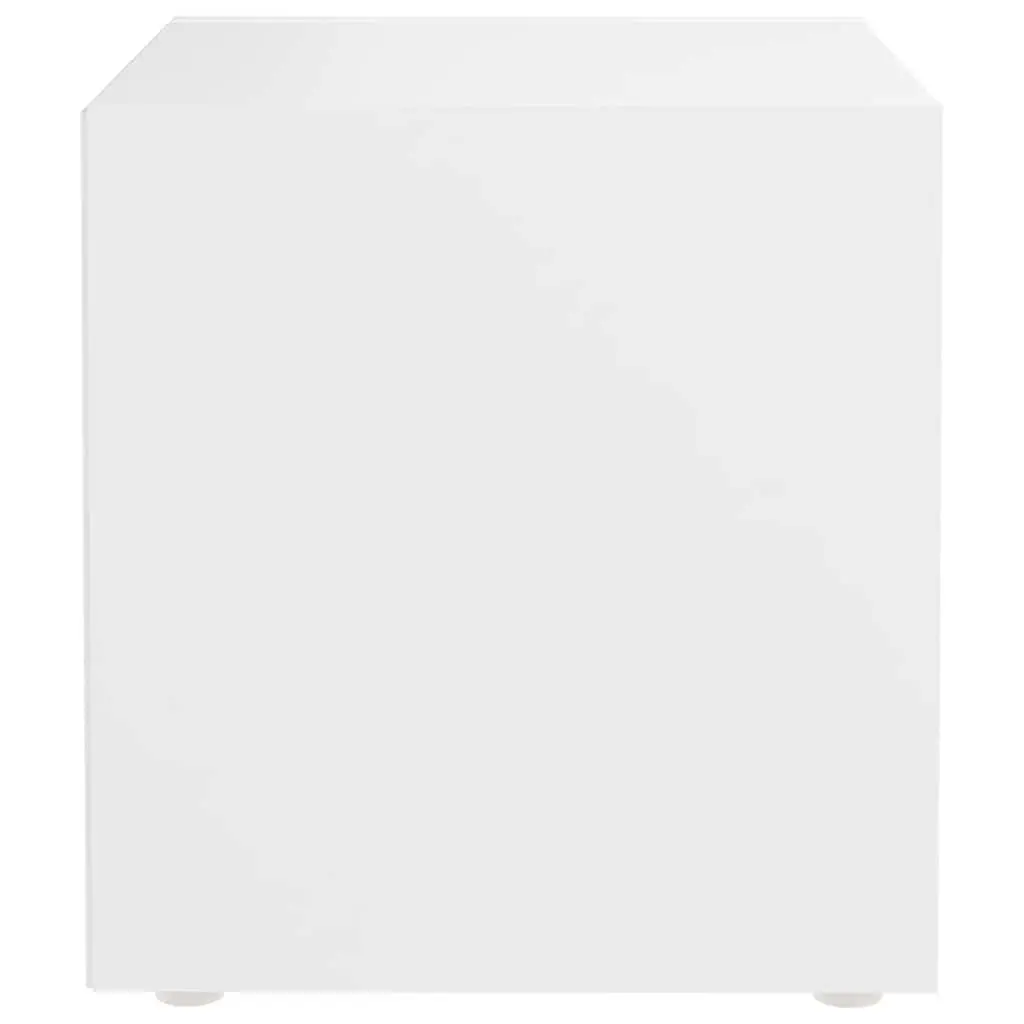 TV Cabinet Engineered Wood 37x35x37 cm White 2 pcs