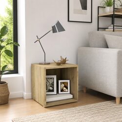 Functional Sonoma Oak TV Stand for Everyday Use