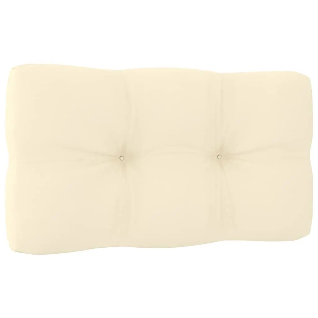 Brown Outdoor Sectional Sofa with Cream Cushions
