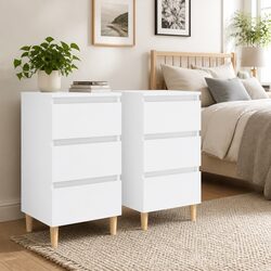 Functional White Bedside Tables for Everyday Use