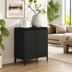 Versatile Black Sideboard for Practical Storage Needs