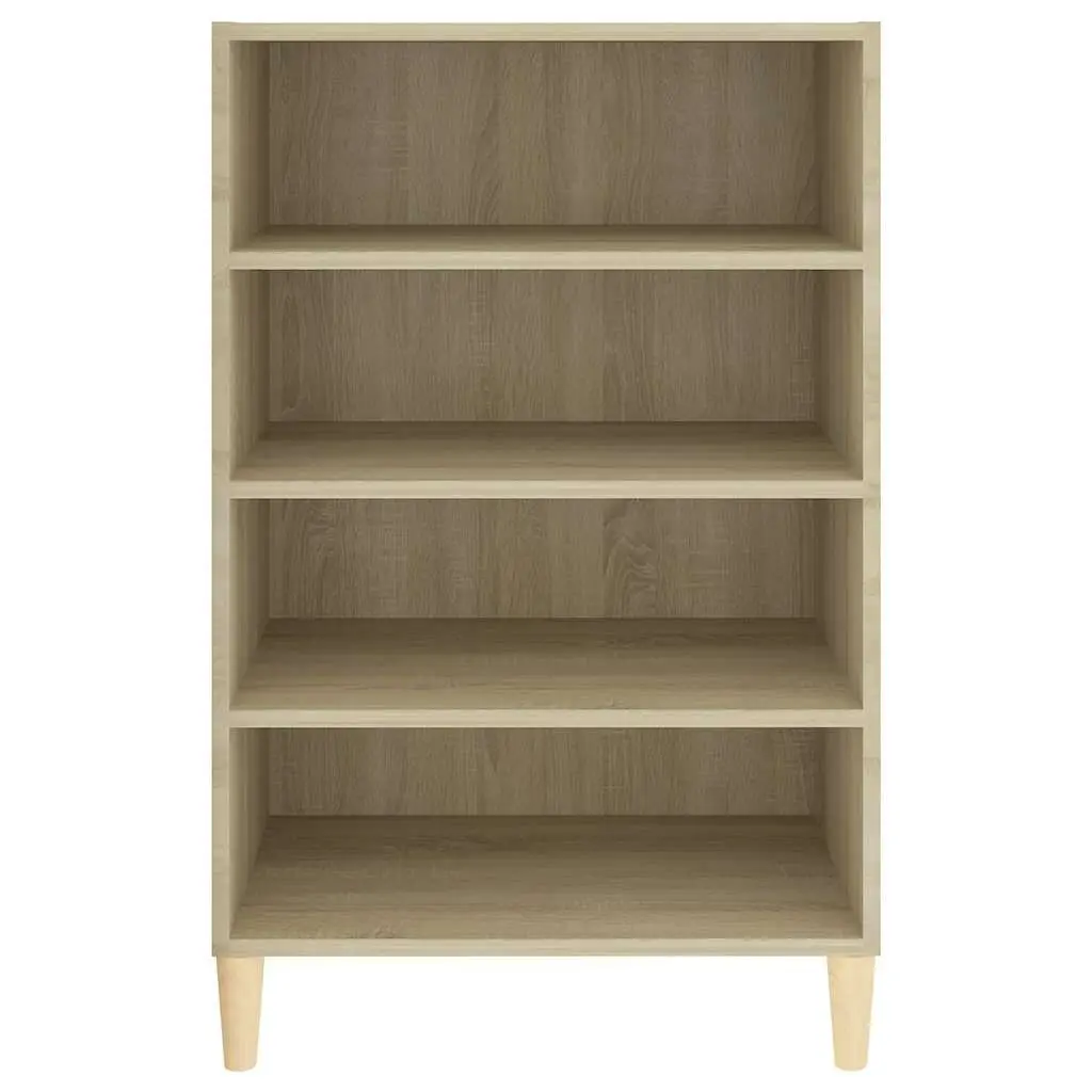 Sideboard Storage Cabinet Engineered Wood 57W x 35D x 90H cm Brown