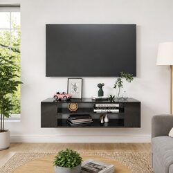 Practical Wall-Mounted TV Cabinet for Everyday Use