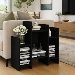 Functional Black Side Cabinet Designed for Everyday Use