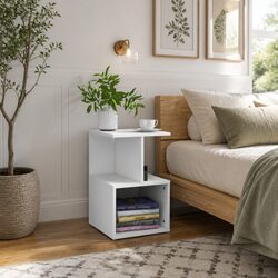 Versatile Bedside Cabinet for Everyday Essentials