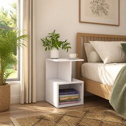 Functional Bedside Cabinets Set of 2 for Storage Needs