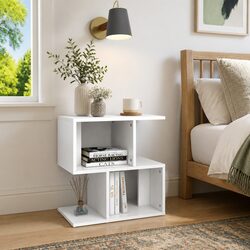 Functional White Nightstand for Everyday Use