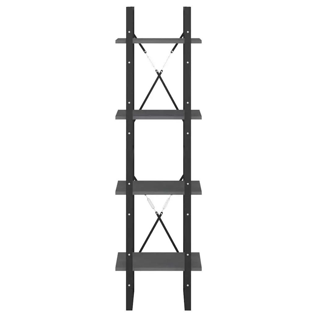 4-Tier Book Cabinet for Home Use