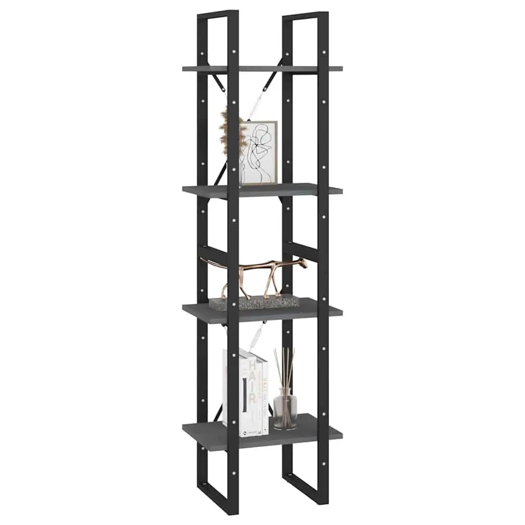 4-Tier Book Cabinet for Home Use