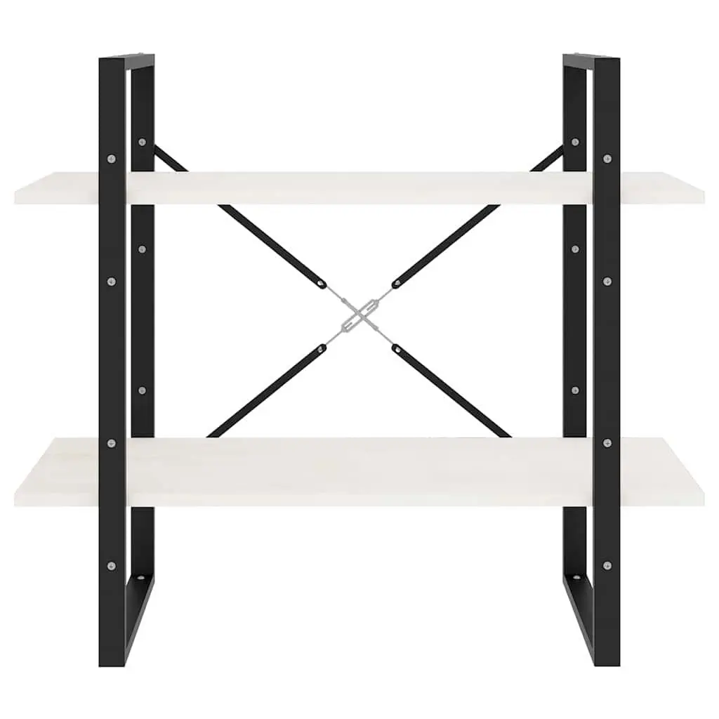 2-Tier Bookcase for Home Organization