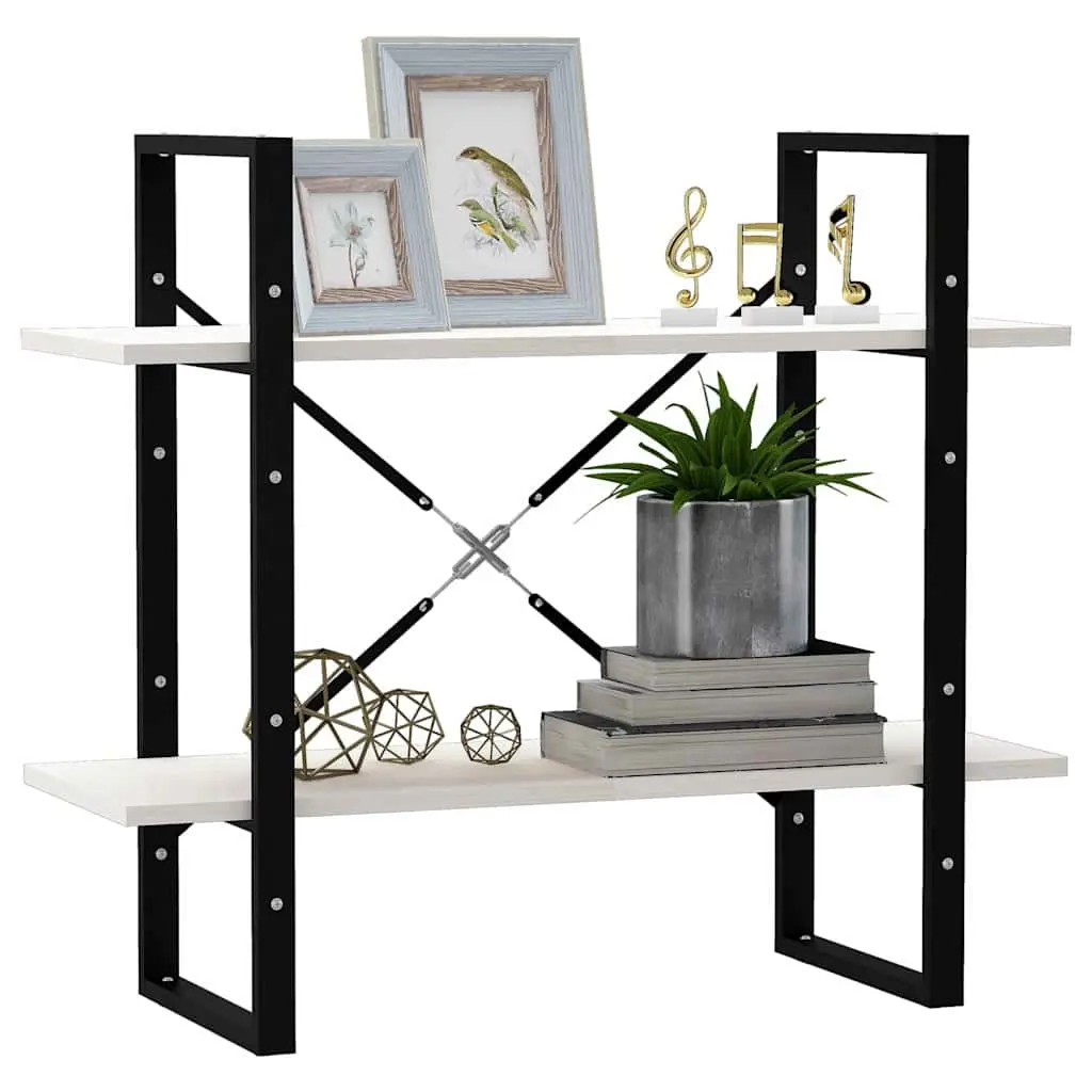 2-Tier Bookcase for Home Organization