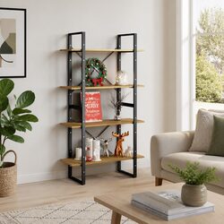 Ideal 4-Tier Book Cabinet for Any Room