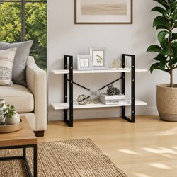 Practical 2-Tier Book Cabinet for Every Room