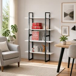 Practical 4-Tier Book Shelf for Every Room