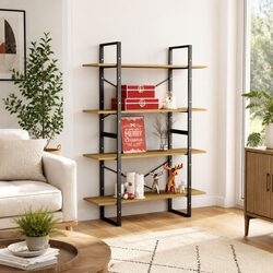 4-Tier Bookshelf for Home Organization