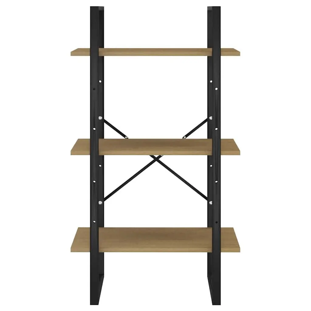 Storage Rack Solid Pine Wood 60x30x105 cm Brown Bookshelf Display Stand