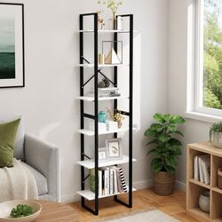Practical Storage Shelf Bookcase for Home and Office Use 60x30x210 cm