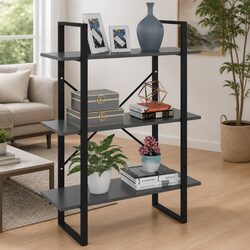 Functional Grey Storage Unit for Your Living Space