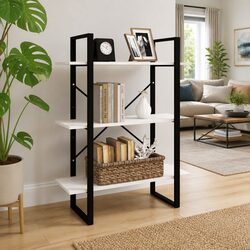 Practical 3-Tier Book Cabinet for Any Room
