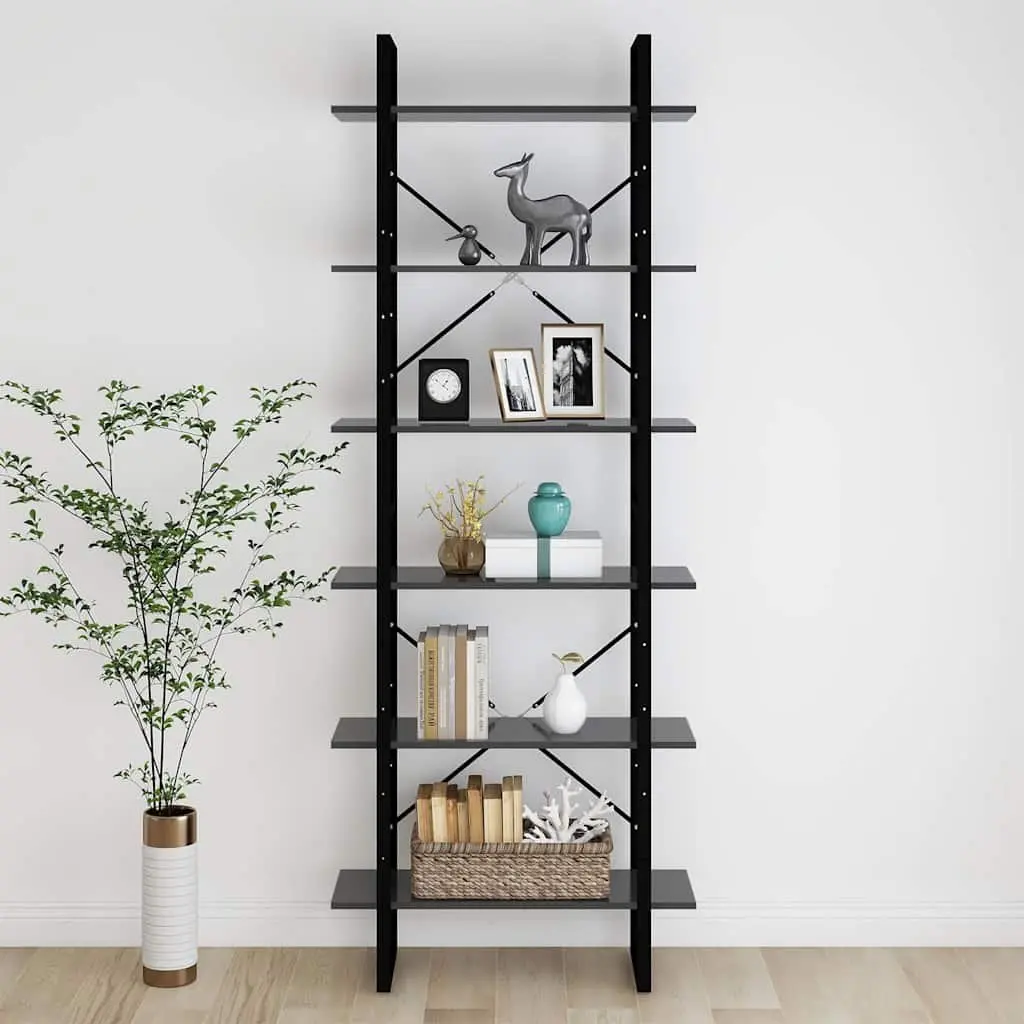 Grey High Cabinet for Home Storage Solutions