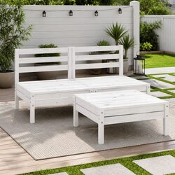 Versatile 3 Piece Lounge Set for Outdoor Entertaining