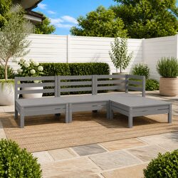 Perfect Lounge Set for Patios: Versatile and Modular Design