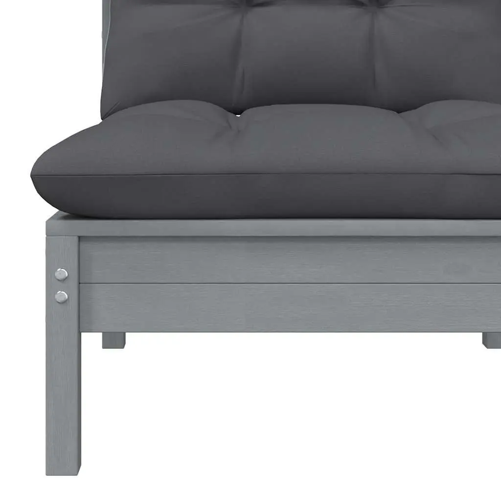 Garden Middle Sofa for Outdoor Relaxation