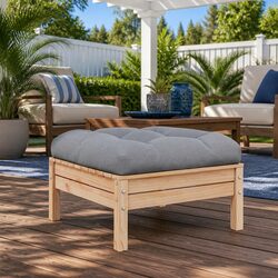 Practical Outdoor Footstool for Your Garden