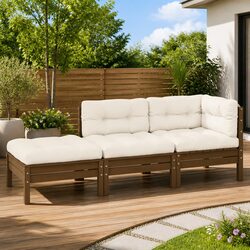 Practical Garden Lounge Set for Relaxation and Entertainment