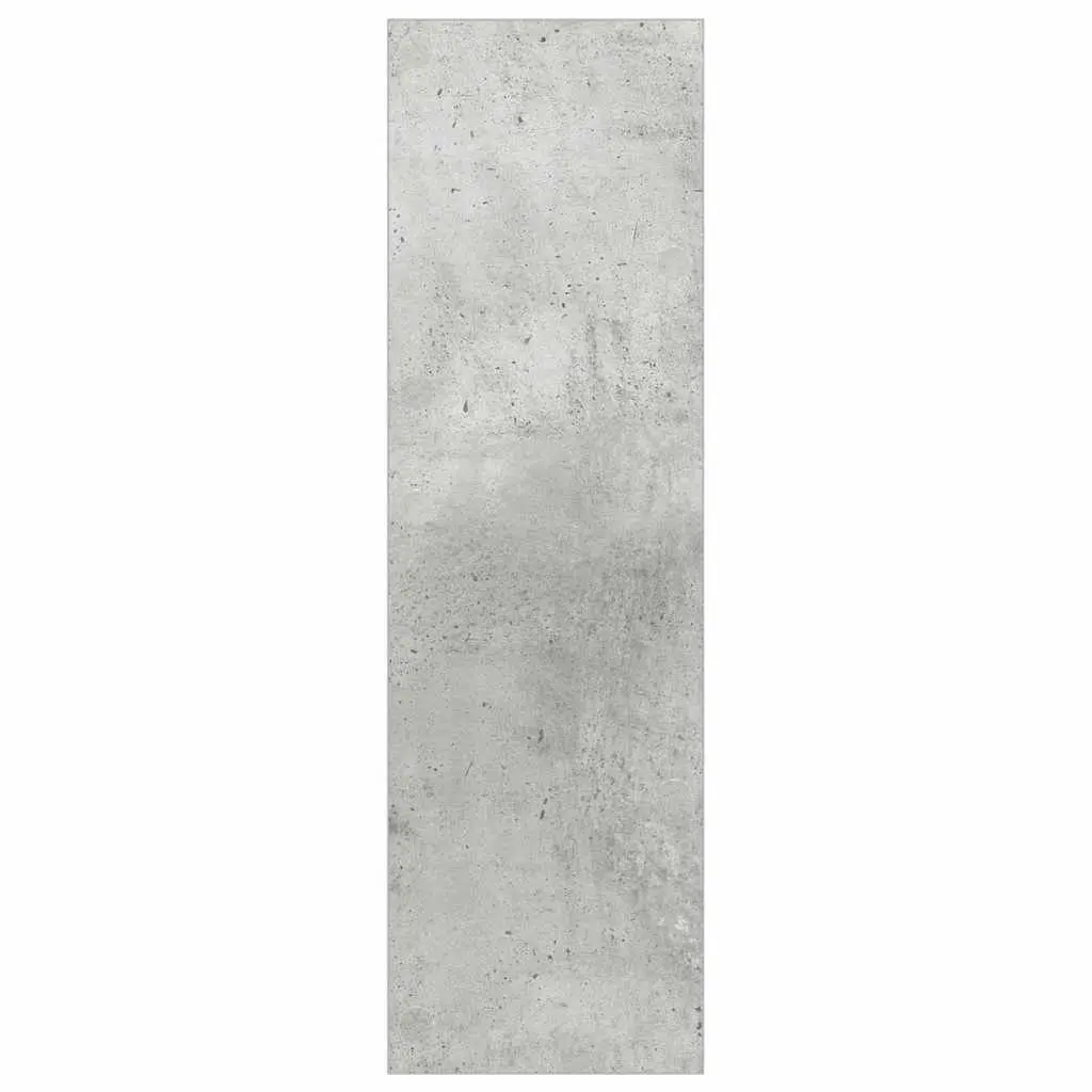 Shoe Cabinet Wall Mounted Engineered Wood Grey 80x18x60 cm