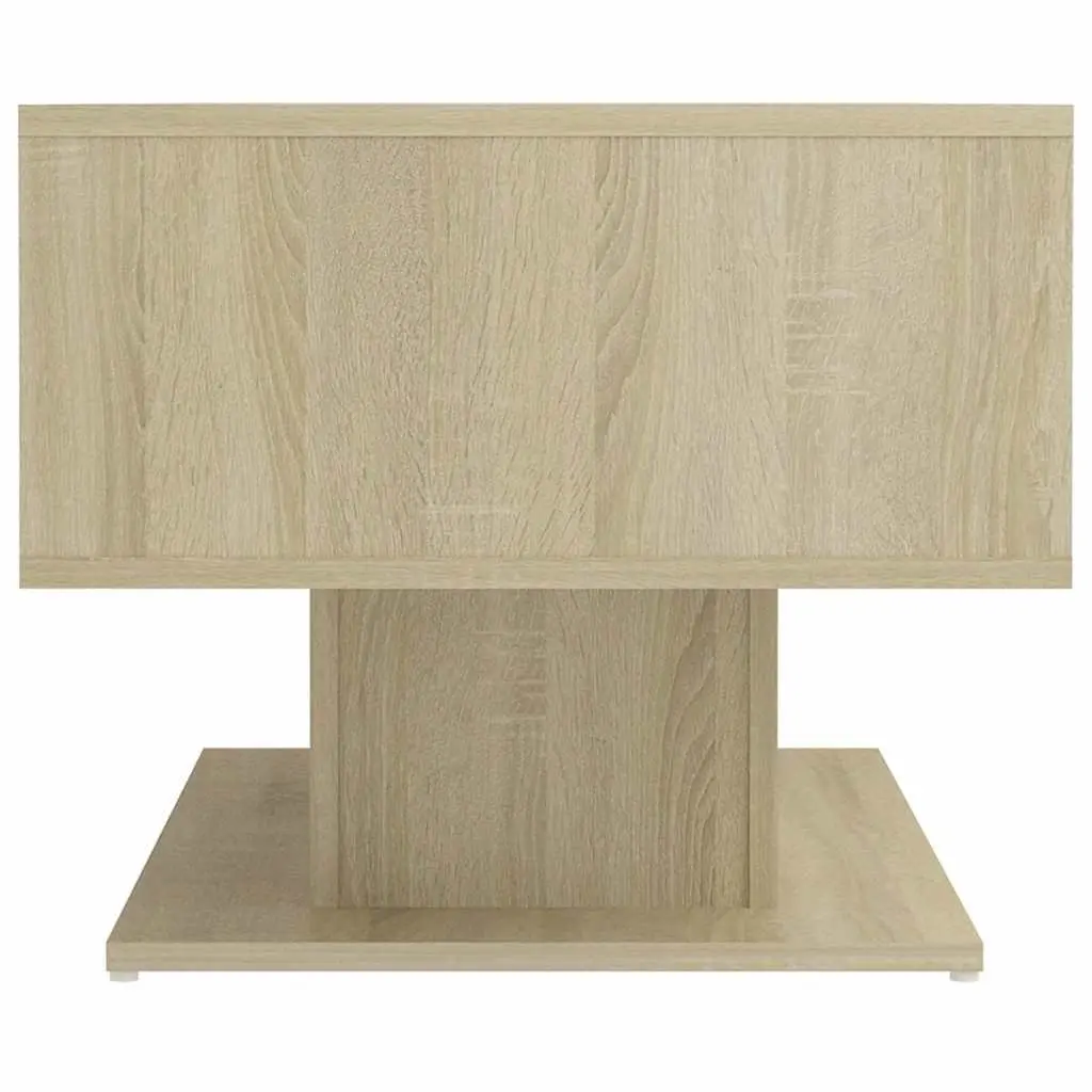 Coffee Table Engineered Wood Brown 103.5 x 50 x 44.5 cm Storage Shelf