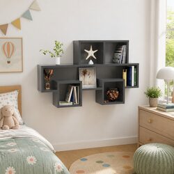 Practical Car-Shaped Wall Shelf for Home Use
