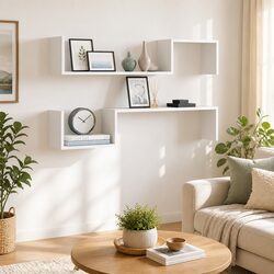 Functional Floating Wall Shelves - Ideal for Any Room