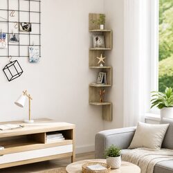 Practical Wall Corner Shelf for Any Room