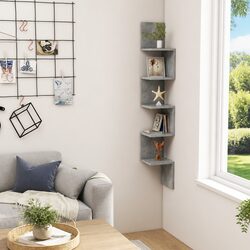 Practical Corner Shelf for Living Room or Kitchen
