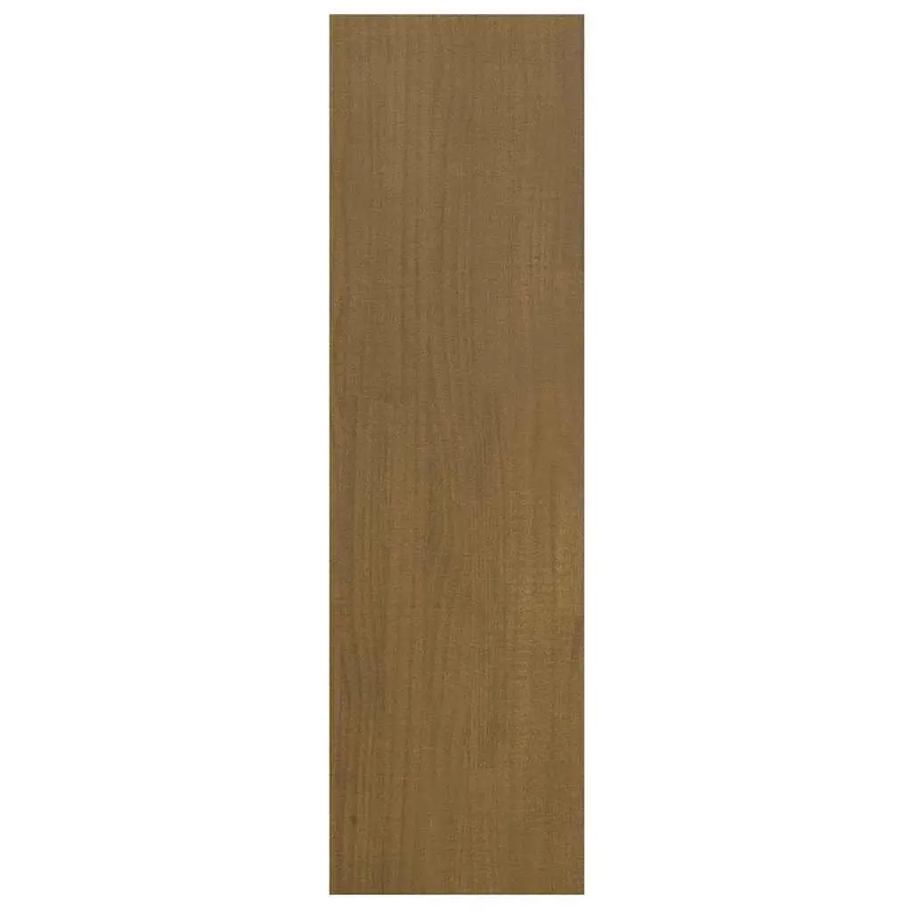 Book Cabinet Pinewood Brown 40x30x103.5cm Room Divider Shelving Unit
