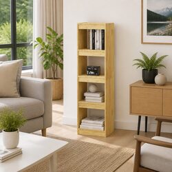 Versatile Wooden Book Cabinet for Home Use