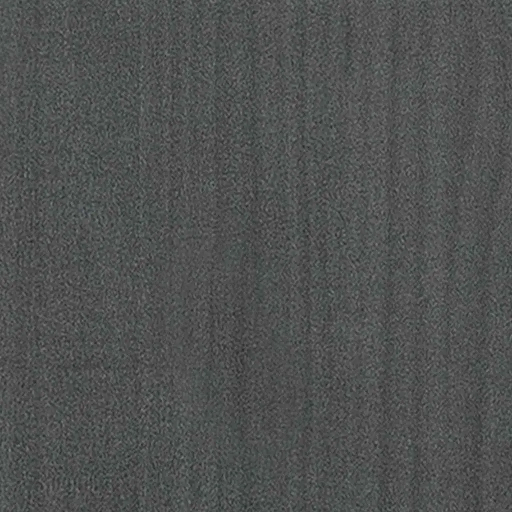 Book Cabinet Room Divider Pinewood 40 x 30 x 135.5 cm Grey