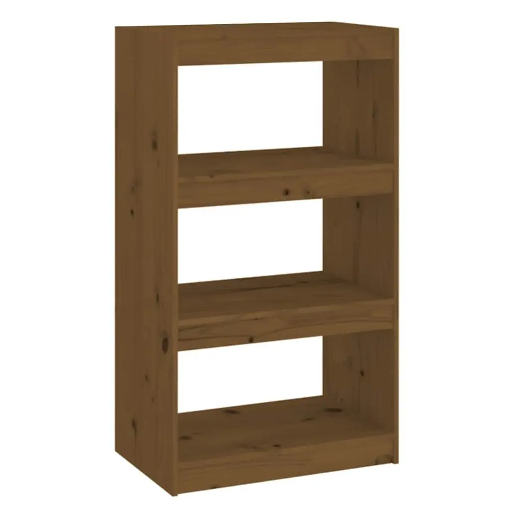 Honey Brown Book Cabinet for Home Use