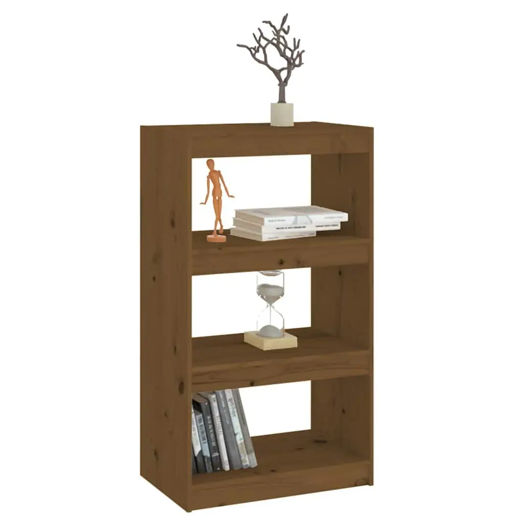 Honey Brown Book Cabinet for Home Use
