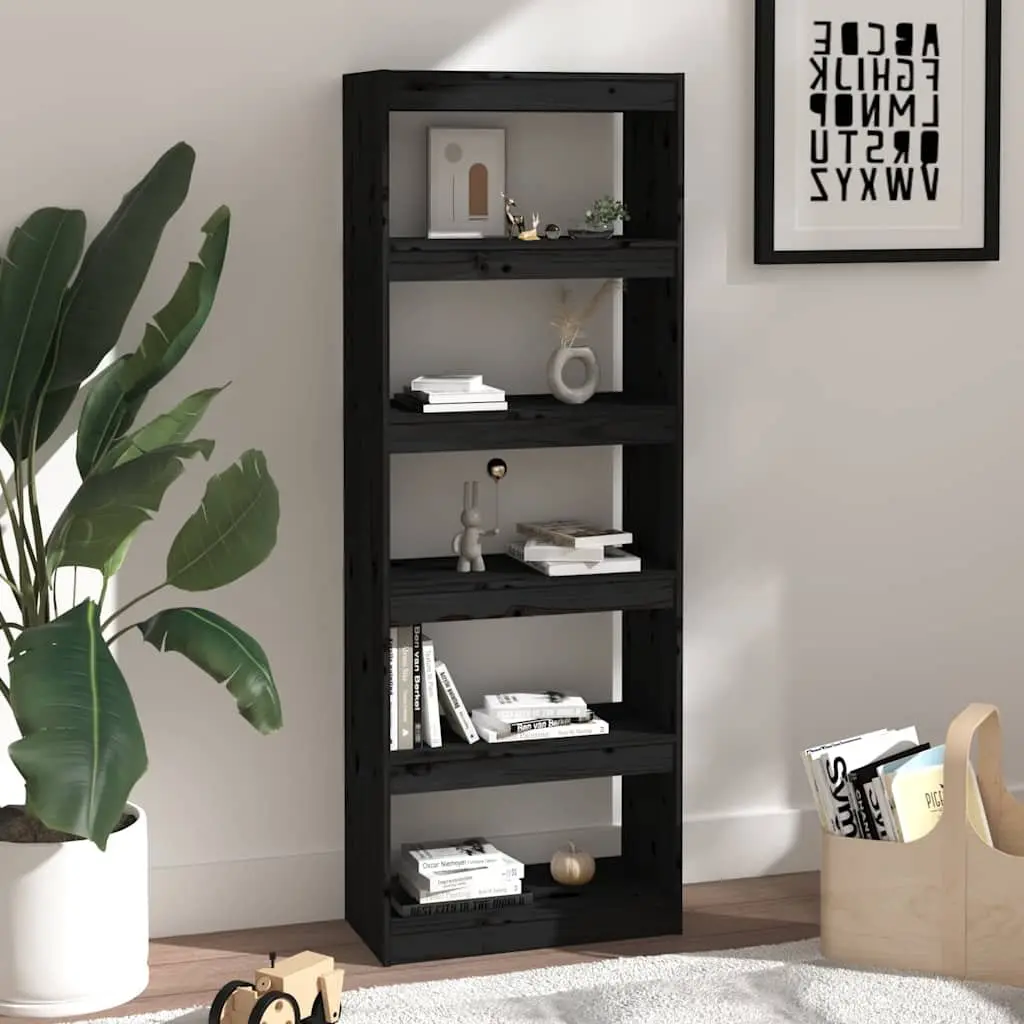 Black Bookcase to Fit in Any Room