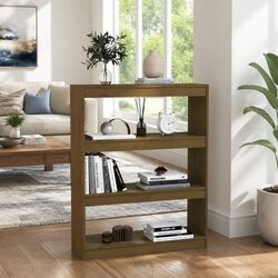 Practical Honey Brown Book Cabinet for Every Room