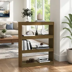 Practical Honey Brown Book Cabinet for Every Room