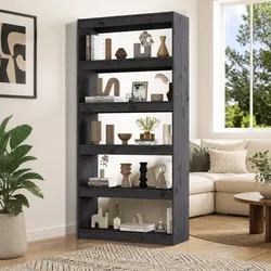Versatile Grey Book Cabinet for Your Home Setup