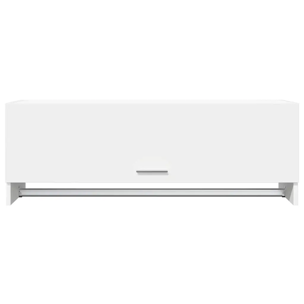 White Wardrobe Cabinet 100x32.5x35 cm