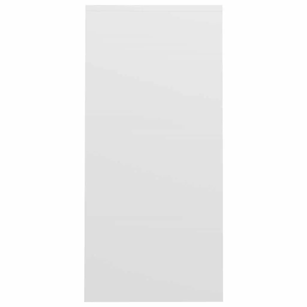 Notebook Desk Engineered Wood Compact White