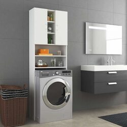 Storage Solutions with This White Cabinet