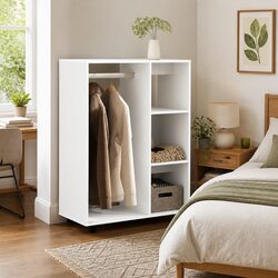 Versatile White Wardrobe for Every Home