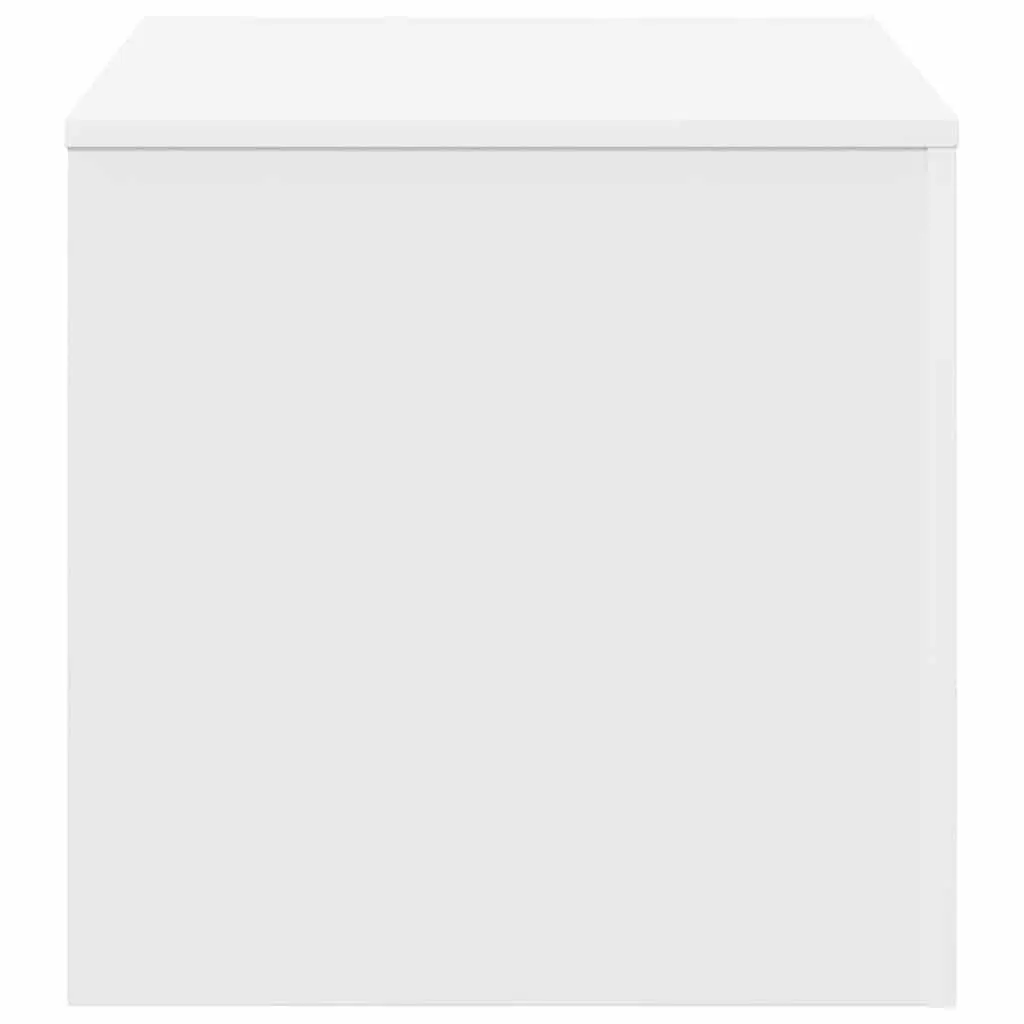 Accent Side Tables Engineered Wood Set of 3 White